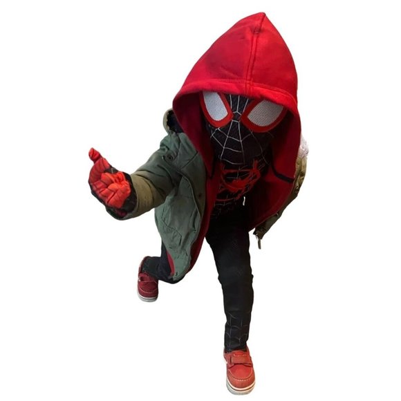 Spiderman Miles Morales cosplay costume Spiderverse Marvel 🕸️🕷️choose3/4 ,5/6 - Picture 4 of 4